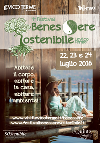 4° festival Benessere sostenibile Levico Terme