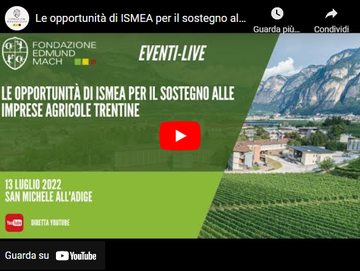 Le opportunità di ISMEA per il sostegno alle aziende agricole trentine