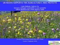 Incontro informativo PSR 2014-2020: un nuovo rapporto tra agricoltura e aree protette