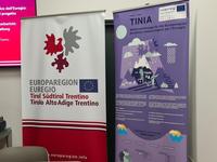 Previsioni meteo nell'Euregio, la gestione di TINIA passa alla Provincia autonoma di Trento-Locandina del progetto TINIA: un unico sito web - meteo.report per i tre territori dell’Euregio